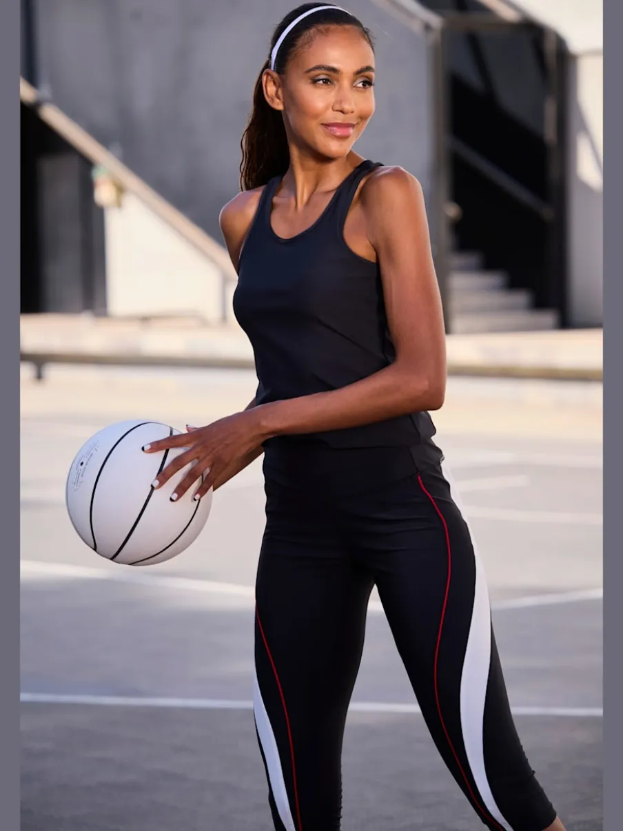 Débardeurs sport respirants à dos nageur et coutures distinctes