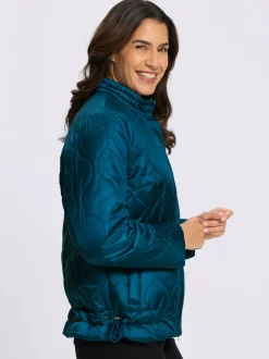 Doudoune coupe blouson