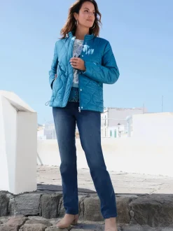 Doudoune coupe blouson