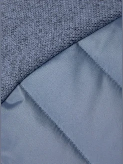 Doudoune manteau matelassé avec capuche et poches zippées