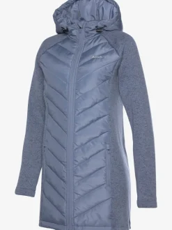 Doudoune manteau matelassé avec capuche et poches zippées
