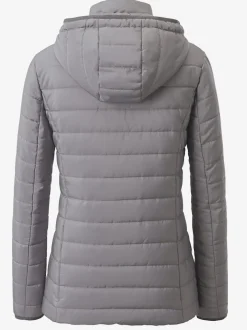 Doudoune matelassée confortable capuche amovible poches zippées