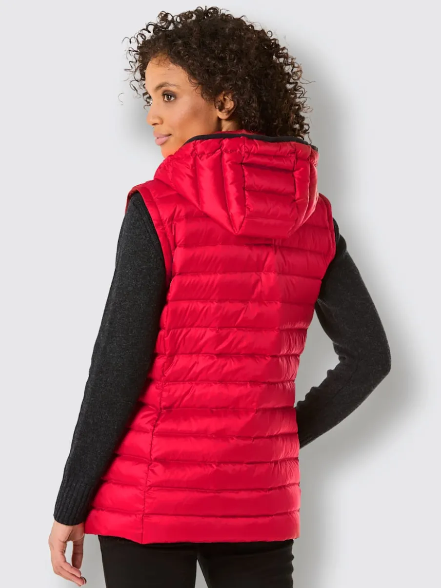 Doudounes avec capuche amovible et poches zippées pratiques
