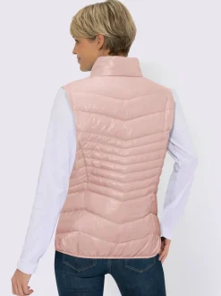 Doudoune transformable avec col montant et poches zippées