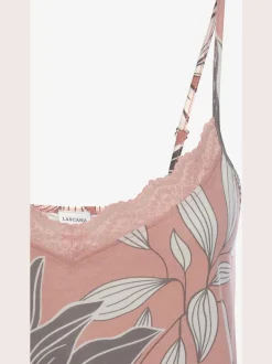 Déshabillé court à motif floral