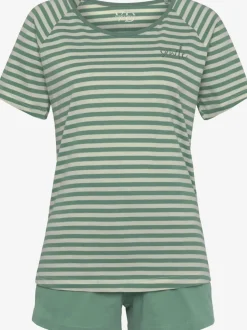 Ensemble pyjama court avec broderie