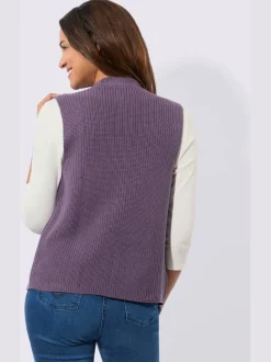 Gilet en tricot 50% coton