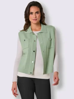 Gilet en tricot pure laine
