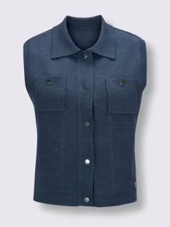 Gilet en tricot pure laine