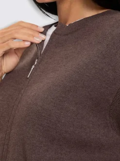 Gilet en tricot tricot fin élégant