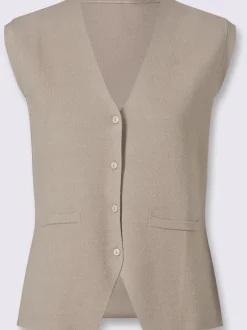 Gilet en tricot 50% viscose