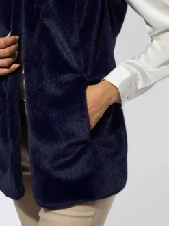 Gilet imitation fourrure qualité ultra-douce