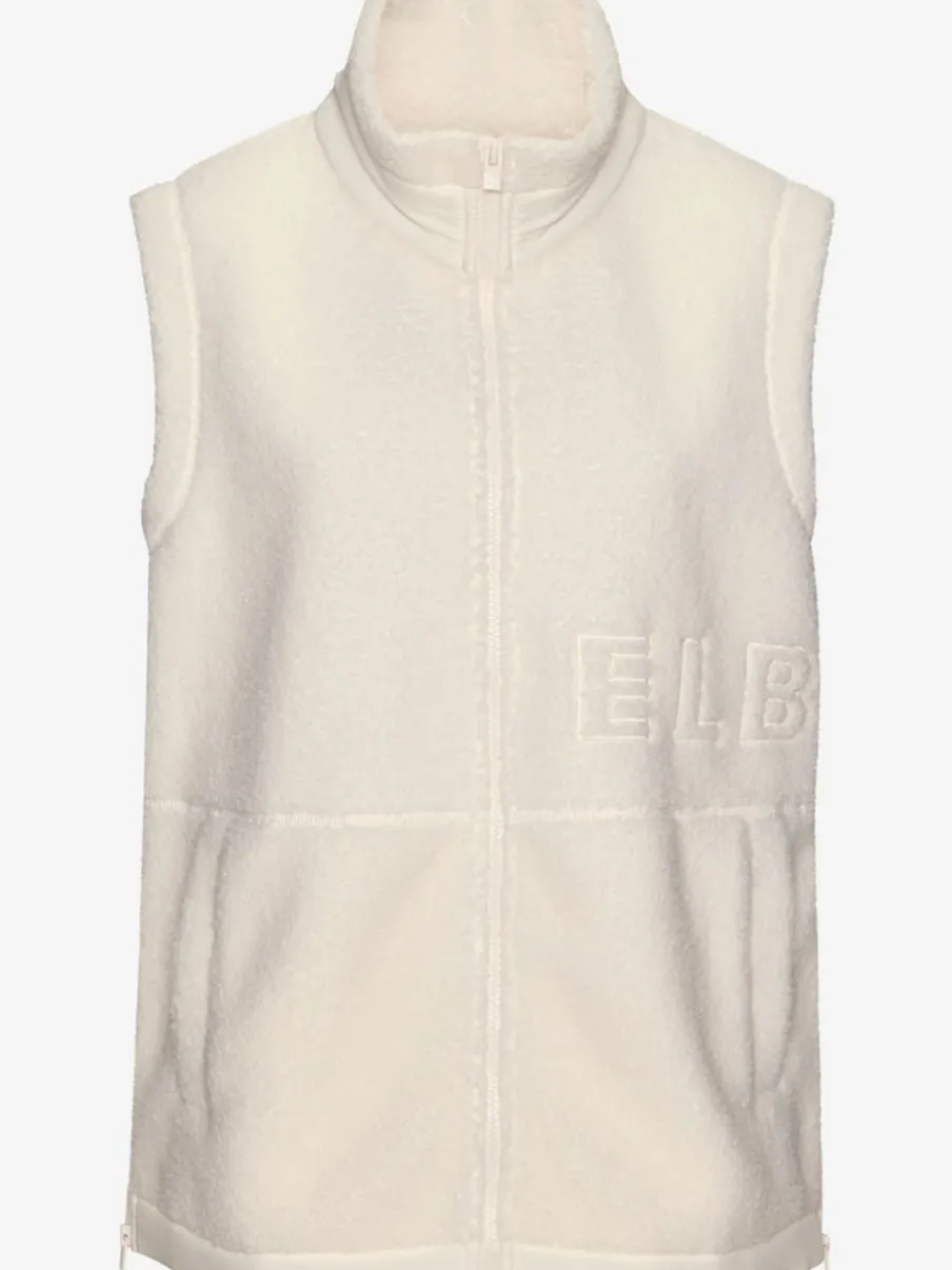 Gilet polaire à col haut avec poches et glissières