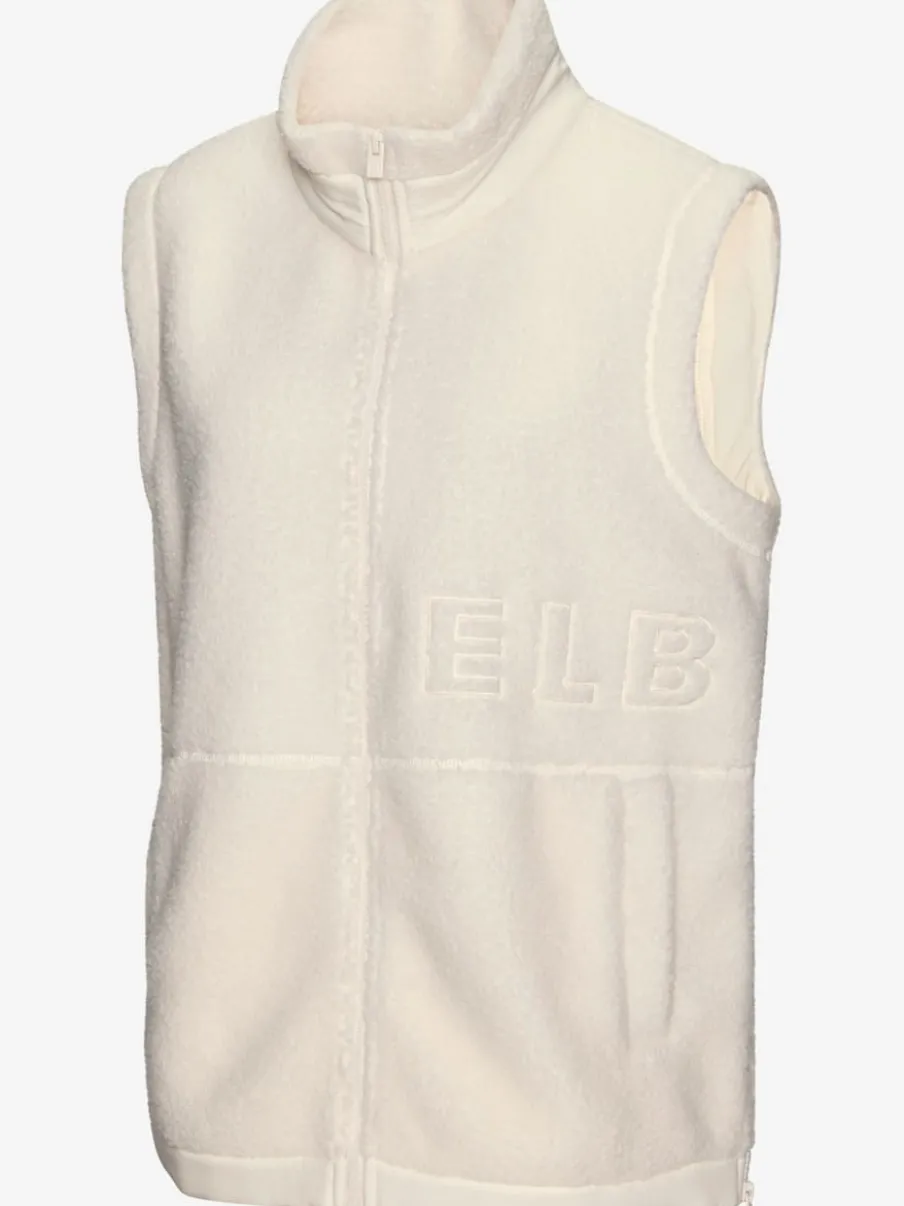 Gilet polaire à col haut avec poches et glissières