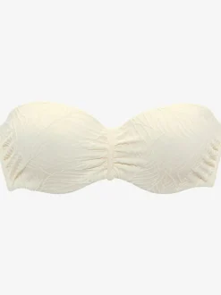Haut de bikini bandeau à armatures avec bretelles multiway