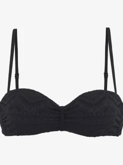 Haut de bikini bandeau à armatures avec bonnets intégrés