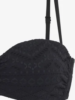 Haut de bikini bandeau à armatures avec bonnets intégrés