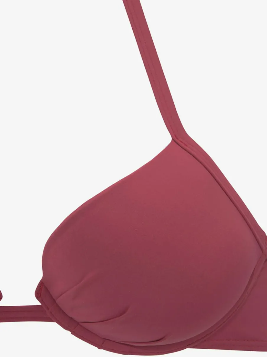 Haut de bikini push-up à nouer dans le cou
