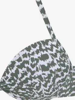 Haut de bikini push-up à nouer derrière le cou
