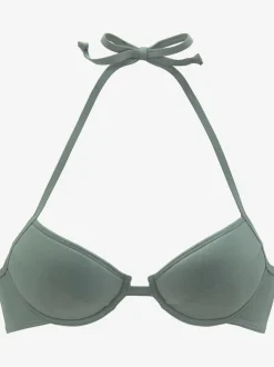 Haut de bikini rembourré à nouer au cou