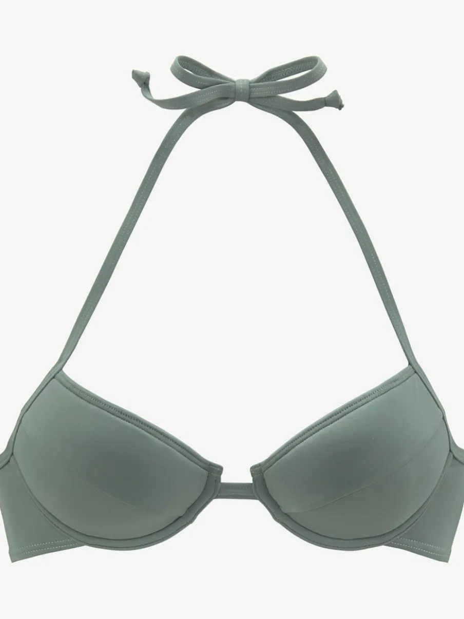 Haut de bikini rembourré à nouer au cou