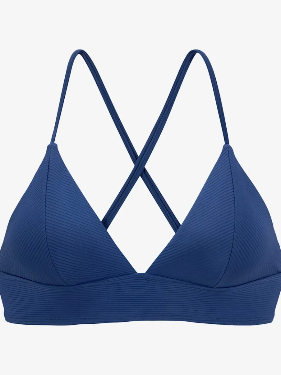 Haut de bikini triangle avec bonnets amovibles et bretelles réglables