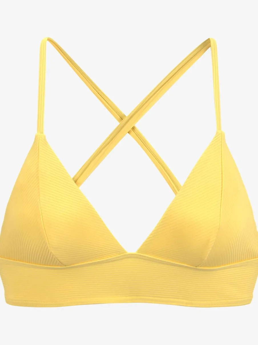 Haut de bikini triangle avec bonnets amovibles et bretelles réglables