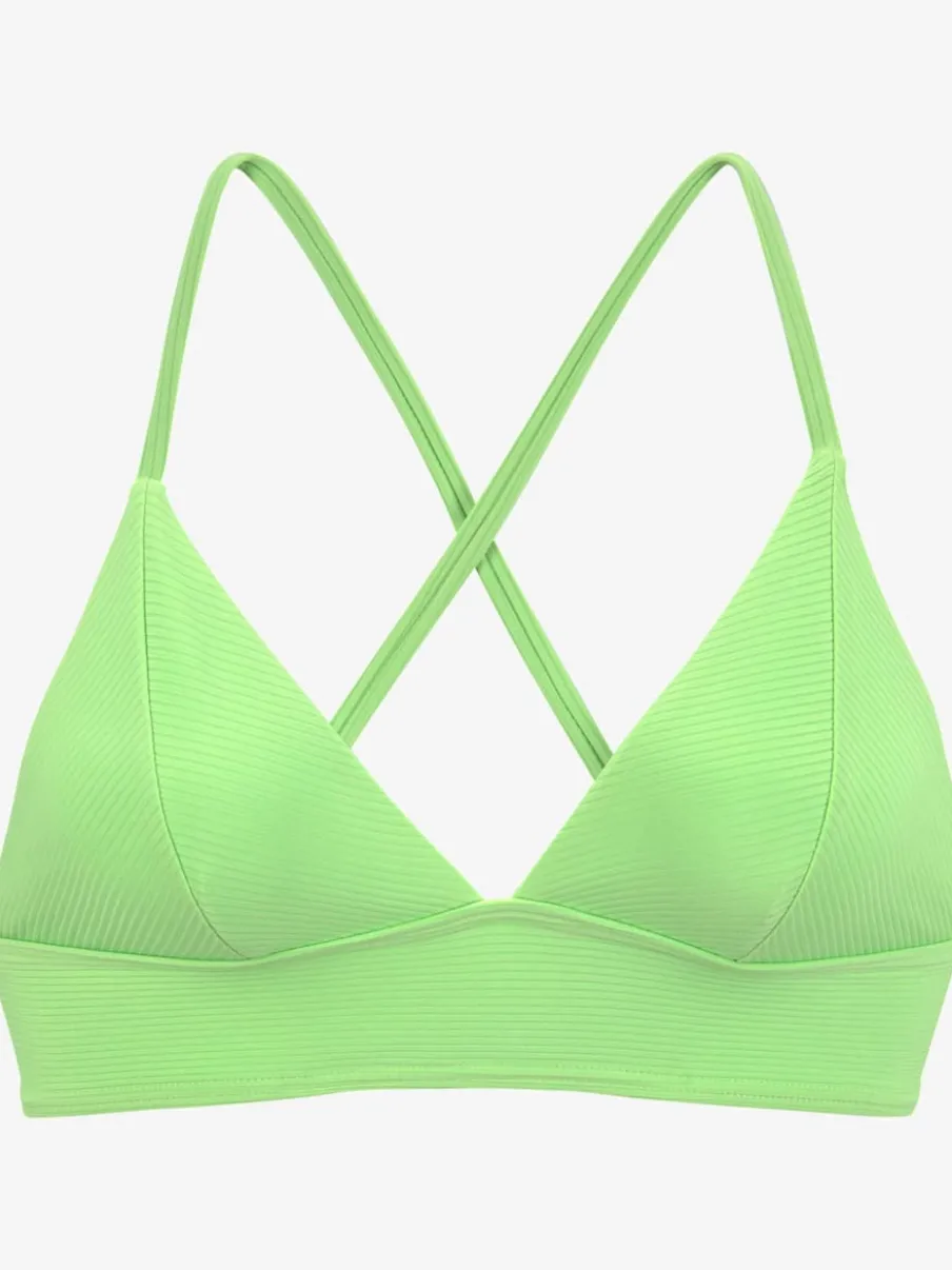 Haut de bikini triangle avec bonnets amovibles et bretelles réglables