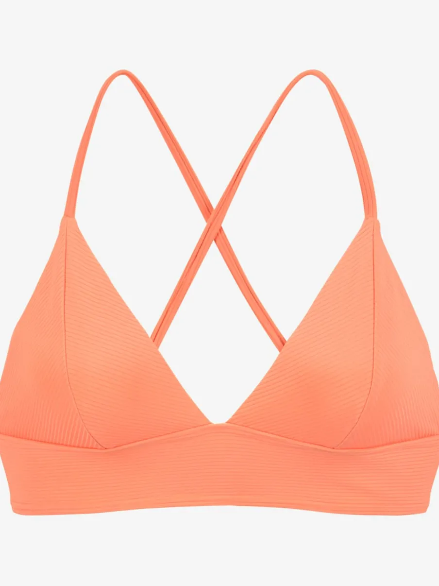 Haut de bikini triangle avec bonnets amovibles et bretelles réglables