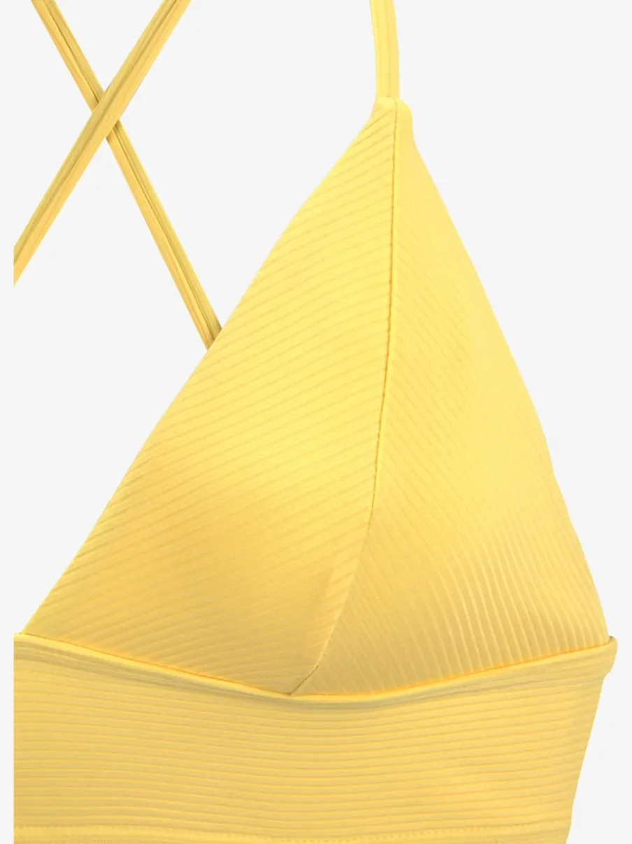 Haut de bikini triangle avec bonnets amovibles et bretelles réglables