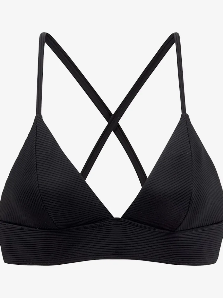 Haut de bikini triangle avec bonnets amovibles et bretelles réglables