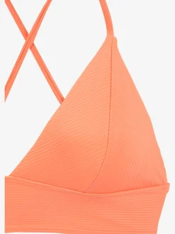 Haut de bikini triangle avec bonnets amovibles et bretelles réglables