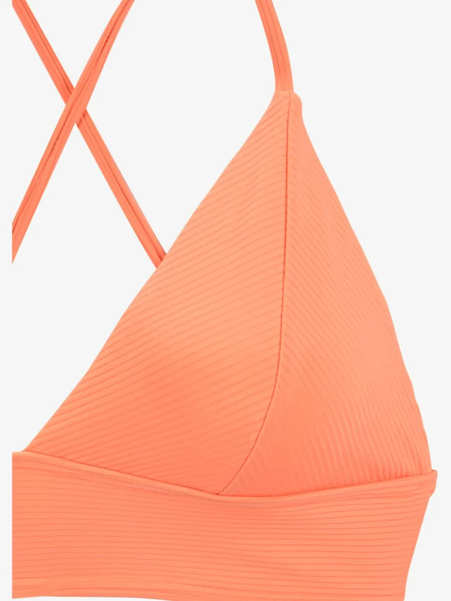 Haut de bikini triangle avec bonnets amovibles et bretelles réglables