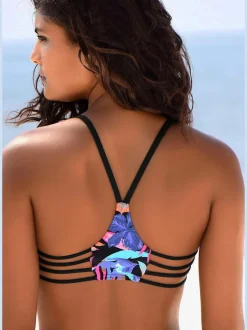 Haut de bikini triangle avec bonnets amovibles doux