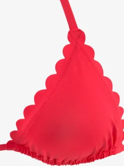 Haut de bikini triangle avec bonnets amovibles en microfibre douce