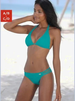 Haut de bikini triangle avec bonnets amovibles réglables