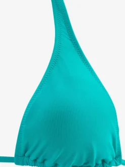 Haut de bikini triangle avec bonnets amovibles réglables