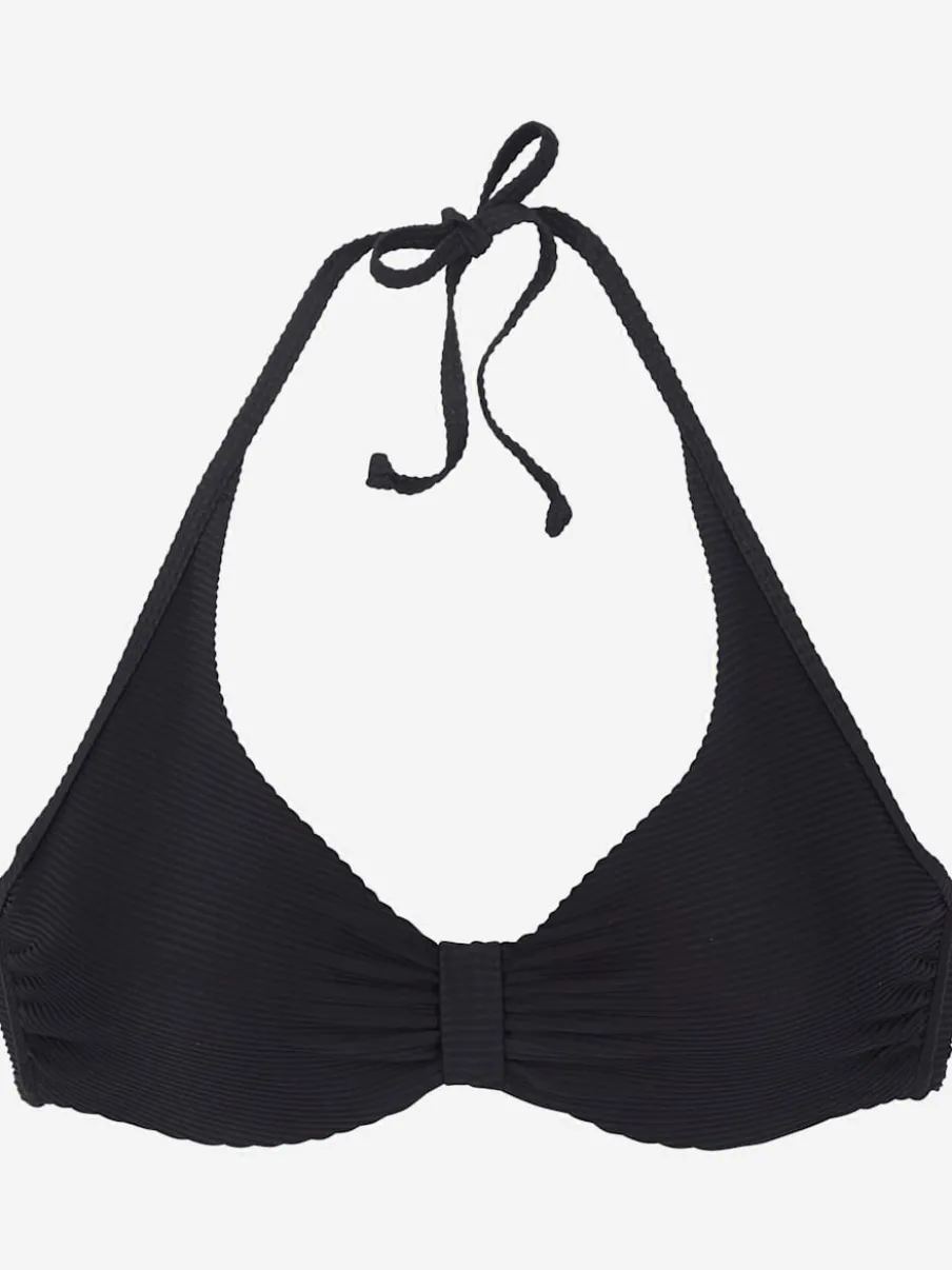 Haut de maillot de bain à armatures avec nouage dos