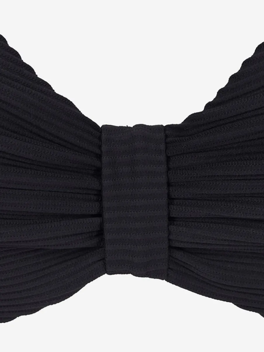 Haut de maillot de bain à armatures avec nouage dos