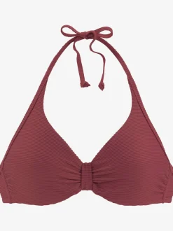 Haut de maillot de bain à armatures avec nouage dos