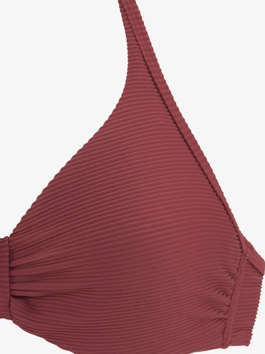 Haut de maillot de bain à armatures avec nouage dos