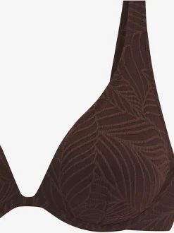 Haut de maillot de bain à armatures avec bonnets amovibles et bretelles ajustables
