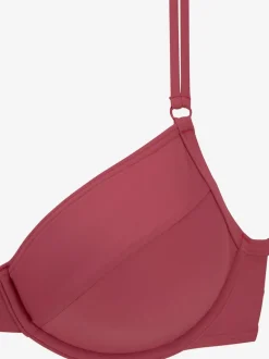 Haut de maillot de bain à armatures avec bretelles réglables