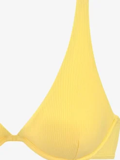 Haut de maillot de bain à armatures avec bonnets amovibles et bretelles réglables