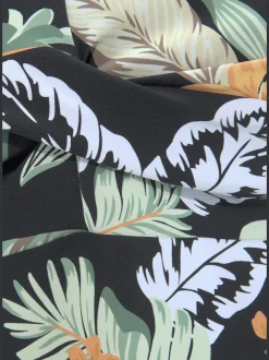 Haut de maillot de bain à armatures avec imprimé floral et bretelles réglables