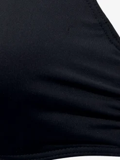 Haut de maillot de bain à armatures avec boucle décorative