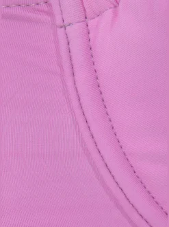 Haut de maillot de bain à armatures avec détails contrastés