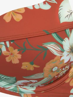 Haut de maillot de bain à armatures avec motifs floraux et bretelles réglables