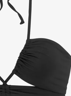 Haut de maillot de bain bandeau avec bonnets amovibles