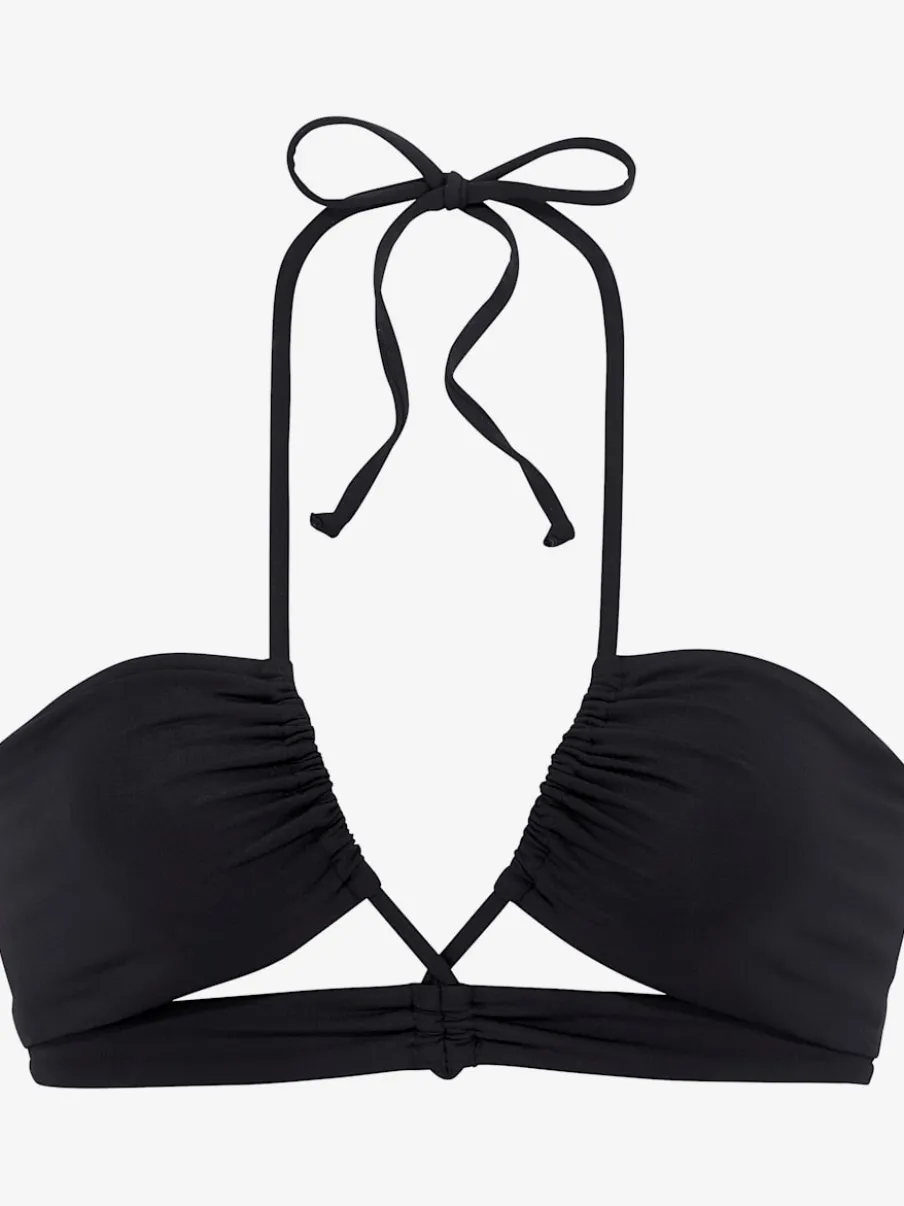 Haut de maillot de bain bandeau avec bonnets amovibles